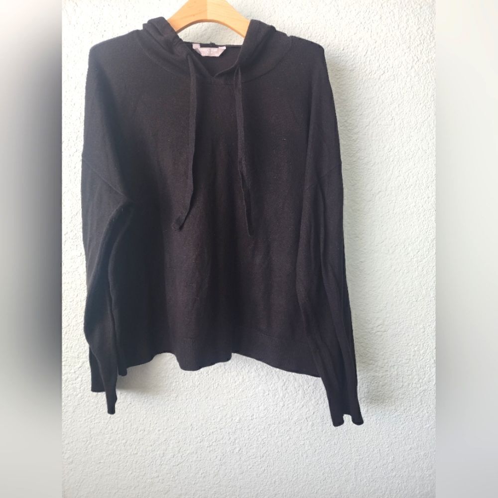 Cashmere blend hoddie sweatshirt style